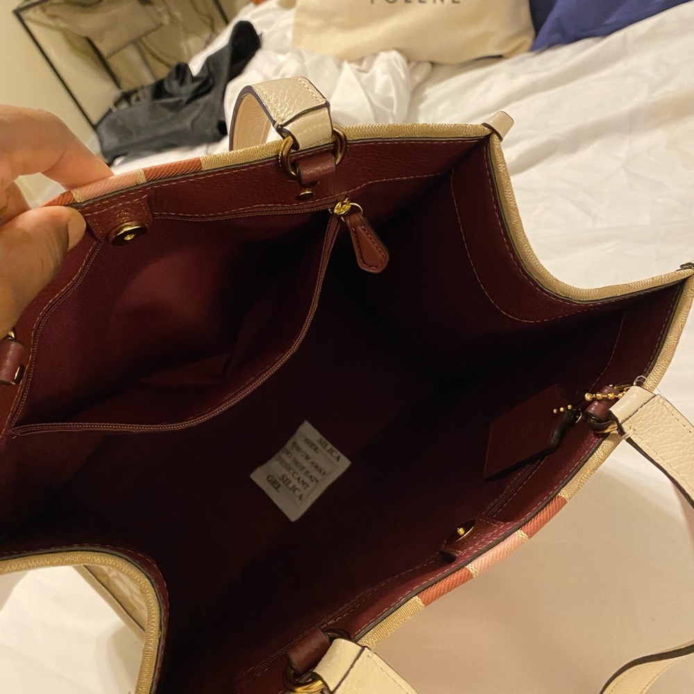 Coach signature khaki tote - Picture 14 of 15
